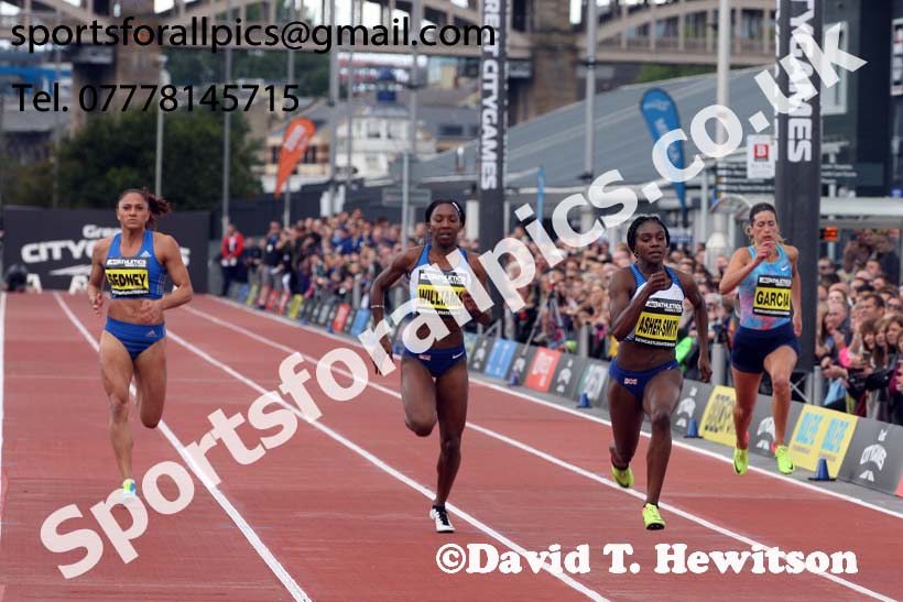 Womens 150 metres, 2017 Great North CityGames, Gateshead/Newcaste. Photo: David T. Hewitson/Sports for All Pics